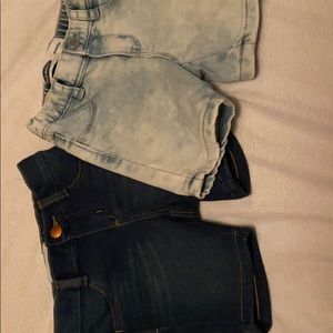 2, Bermuda shorts 2T blue jean girls